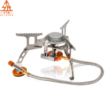 Camping stove gas burner Backpack Gas Stove with Convenient Piezo Ignition